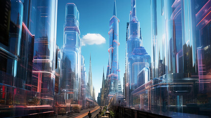 The Futuristic Cityscape