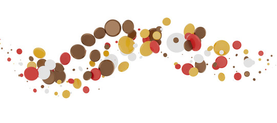 confetti png. Gold confetti falls from the sky. Glittering confetti on a transparent background. Holiday,