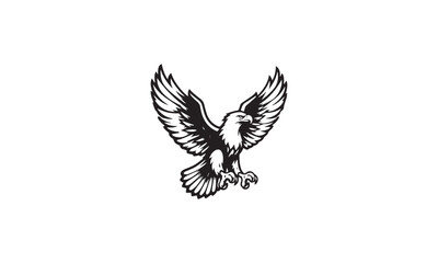 eagle and wings