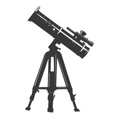Silhouette telescope black color only