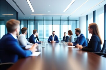 business people working together in office