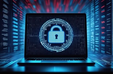 Business and healthcare concept, laptop with world map on screen