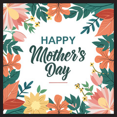 frame of happy mother's day