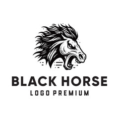 black horse logo