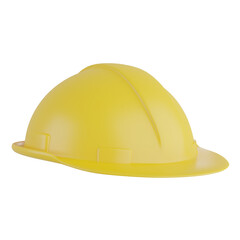 3d illustration of a hard hat suitable for labor day
