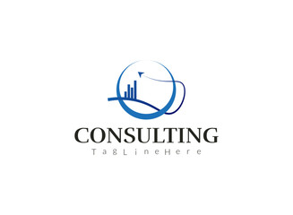 Consult Logo Template Design