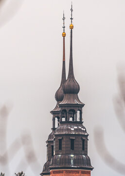 wieże katedry w Opolu (Polska)