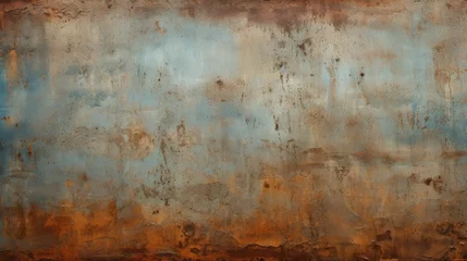 Fotobehang old rusty iron background  © Creative Canvas
