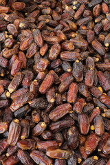 Dried and wet Medina date varieties