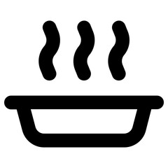 Fototapeta premium food icon, simple vector design