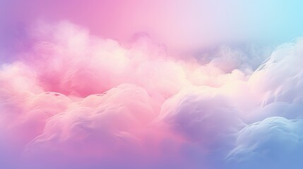 fantasy soft cloud with pastel gradient color, nature abstract background 