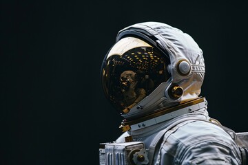 a astronaut in a white suit - Powered by Adobe