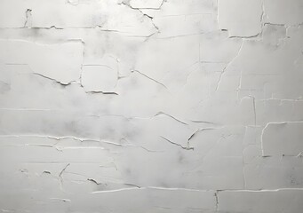 White concrete wall as background, white cement or stone old texture as a retro pattern wall plaster and scratches, white and black cement texture for background