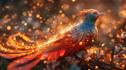 Foto op Plexiglas Magical fairy-tale phoenix bird © Kondor83