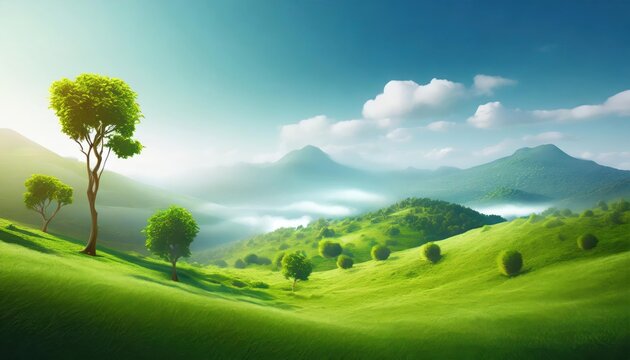 Simple environment background