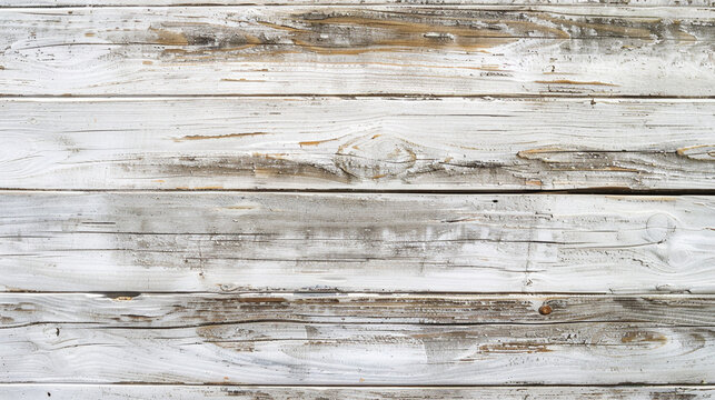 white washed wood background. white wood board old style abstract background
