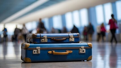 Bags Waiting at Station