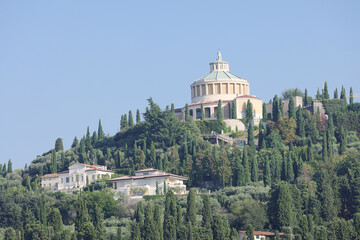 santuario della madonna di lourdes in Verona, Italy