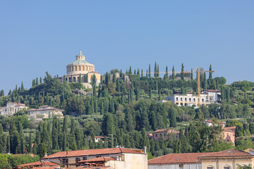 santuario della madonna di lourdes in Verona, Italy