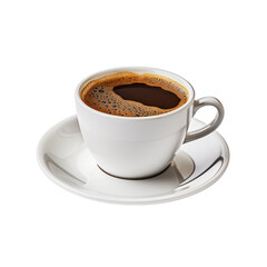 Cup of coffee Isolated on transparent background