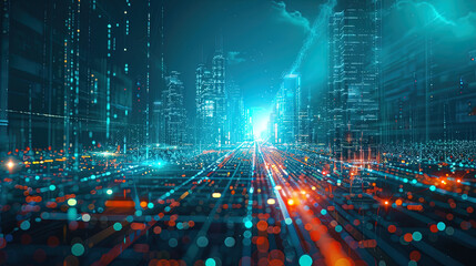 abstract street city buildings background wallpaper anime manga illustration lofi vibes