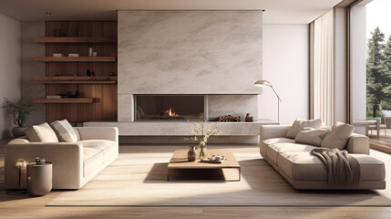 A modern living room with customizable furniture that adds a touch of luxury to the space
