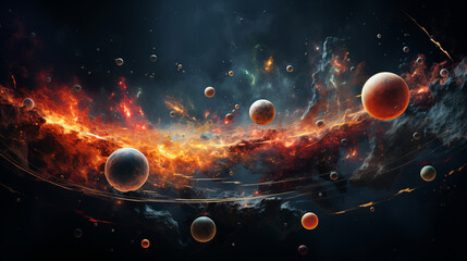 Celestial Bodies Artwork: Art inspired by the moon, stars, and galaxies.