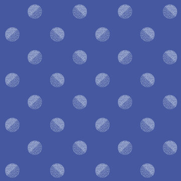 Polka dots. Seamless pattern. Vector illustration for card, banner, invitation, social media post, poster, mobile apps, advertising.