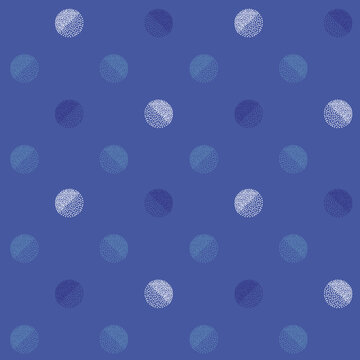 Polka dots. Seamless pattern. Vector illustration for card, banner, invitation, social media post, poster, mobile apps, advertising.