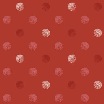 Polka dots. Seamless pattern. Vector illustration for card, banner, invitation, social media post, poster, mobile apps, advertising.