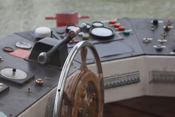 boat interior control panel console © eric