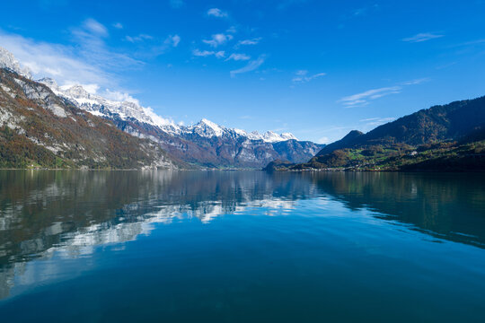 Walensee, Kanto Glarus, Switzerland