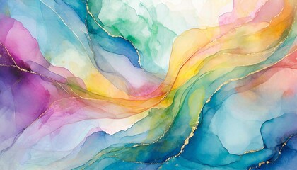 Background with fluid art painting in alcohol ink technique, for invitations, posters, flyer., wall decor.