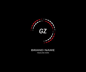 GZ letter logo Design. Unique attractive creative modern initial GZ initial based letter icon logo