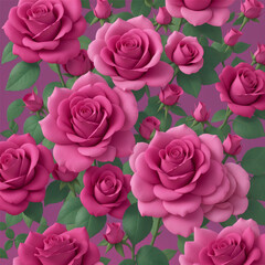 pink roses pattern  background