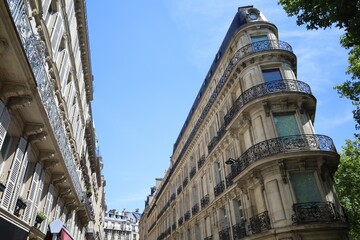 Fototapeta na wymiar real estate in Paris 8th arrondissement