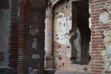 Colonial building ruins. Santo Domingo, Dominican Republic
