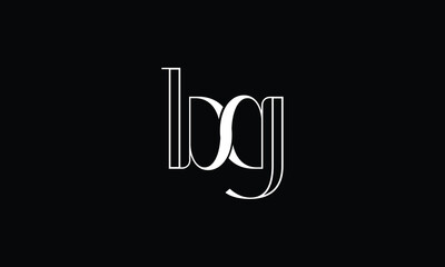 BG, GB, B, G, Abstract Letters Logo Monogram