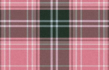 plaid pattern seamless vector background with plaid pattern in pink, green, yellow, pastel. Checkered pattern for flannel shirts, blankets, skirts, dresses or other modern textile designs, background