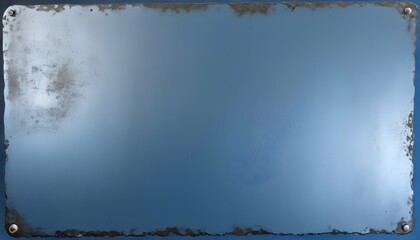 Blue metal slab macro texture