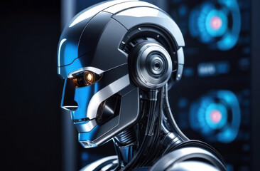 Stunning HD image of an advanced humanoid robot