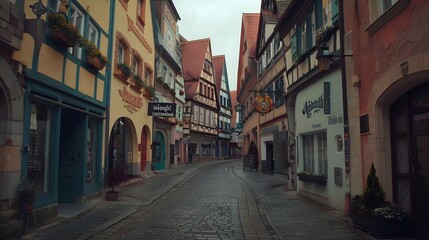 Fototapeta na wymiar Altstadt, Merseburg, Deutschland 