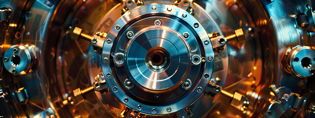 The Essence of Machinery: A Study in Metal and Light