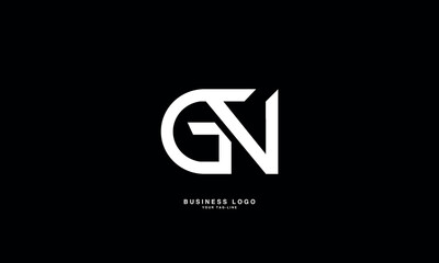 GN, NG, G, N, Abstract Letters Logo Monogram