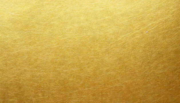 Textured gold Japanese paper material. golden textured material. Gold Japanese modern background.