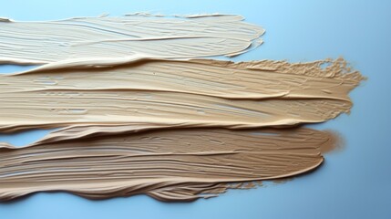 a close up of a bottle of liquid on a blue surface with a light reflection of the liquid on the bottom of the bottle.