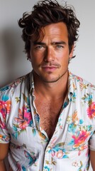 Summer Bloom: A Casual Floral Attire Embracing the Warmth