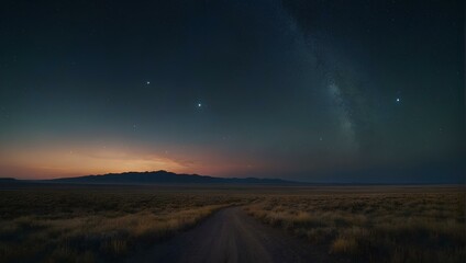 A sky full of stars over vast plains