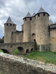 Fototapeta na wymiar La Cité Médiévale Carcassonne