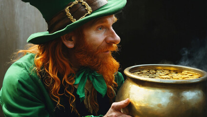 The Mystery of the Red-Haired Leprechaun: In the Footsteps of the Golden Cauldron on St. Patrick's Day